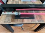 Star Wars Darth Maul Lightsaber Collectible force fx, Ophalen of Verzenden, Gebruikt, Film, Beeldje, Replica of Model