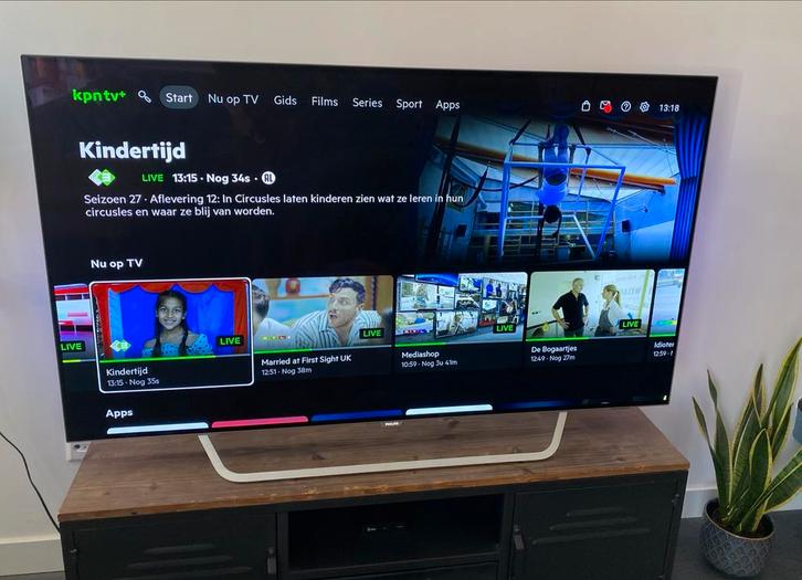 Philips 55POS9002/12 OLED TV - 55 inch, Audio, Tv en Foto, Televisies, Gebruikt, OLED, 100 cm of meer, 4k (UHD), Philips, 50 Hz