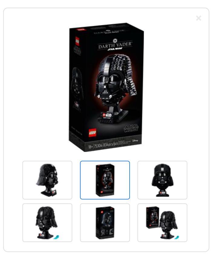 LEGO Star Wars Darth Vader Helmet 75304 - Nieuw!, Kinderen en Baby's, Speelgoed | Duplo en Lego, Nieuw, Lego, Complete set, Ophalen of Verzenden
