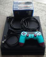 Sony PlayStation 4 PS4 Pro 1TB & 9 games, Spelcomputers en Games, Spelcomputers | Sony PlayStation 4, Met games, Ophalen of Verzenden