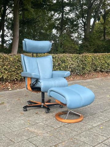 Stressless Home Office met voetenbank beschikbaar voor biedingen