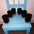 Likeurglaasjes Luminarc Cavalier rood 6 stuks, Huis en Inrichting, Ophalen, Glas of Glazen, Gebruikt, Glas