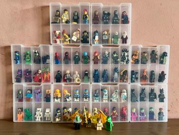 Lego mini figuren lot collectie Ninjago, Marvel DC Minecraft beschikbaar voor biedingen