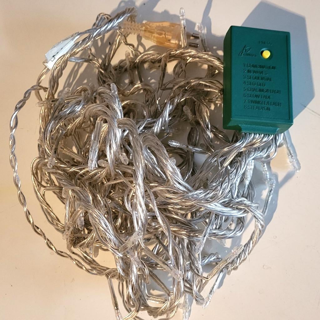 8 programs Kerstverlichting retro vintage kerst verlichten, Diversen, Kerst, Ophalen of Verzenden