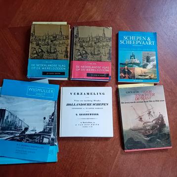 verschillende boeken en tijdschriften scheepvaart beschikbaar voor biedingen
