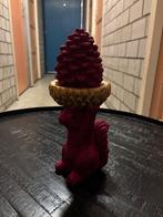 Eekhoorn Glitter Beeldje met Pijnappel, Ophalen, Zo goed als nieuw