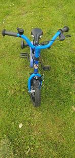 Jongensfietsje 12 inch Mulino met zijwieletjes en nieuwe bel, Ophalen, Zijwieltjes, Gebruikt, Minder dan 16 inch