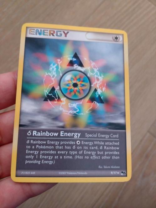 Rainbow Energy Delta (POP5 9) POP Series 5 Pokémon, Hobby en Vrije tijd, Verzamelkaartspellen | Pokémon, Zo goed als nieuw, Losse kaart