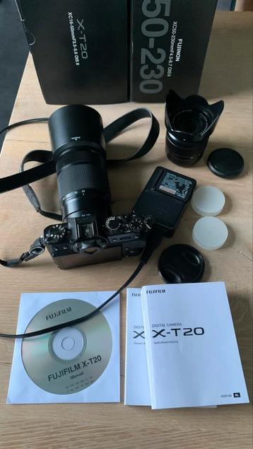 Fuji camera X-T20 met telelens. beschikbaar voor biedingen