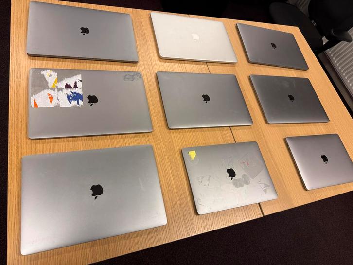 Partij 9 stuks Defecte MacBooks Pro 13 15 16 Inch Touchbar, Computers en Software, Apple Macbooks, Niet werkend, MacBook Pro, 13 inch