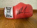 Gesigneerde Mike Tyson Bokshandschoen, Ophalen of Verzenden, Nieuw, Overige sporten, Overige typen