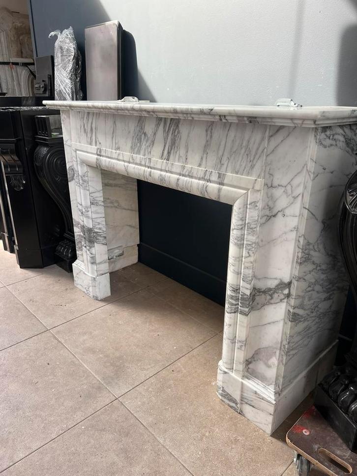 GEZOCHT marmer schouwen haarden sfeer mantel Openhaard vuur, Huis en Inrichting, Haarden, Zo goed als nieuw, Ophalen of Verzenden