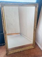 Grote gouden spiegel, Ophalen, Gebruikt, 100 tot 150 cm, 75 tot 100 cm