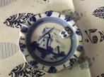 Asbak Delft blauw handgeschilderd, Ophalen of Verzenden