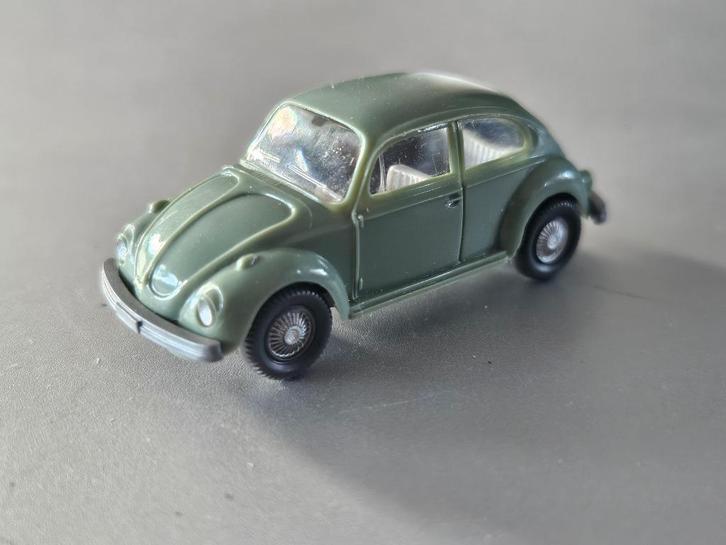1:87 Volkswagen VW Kever groen Wiking € 7, Hobby en Vrije tijd, Modelauto's | 1:87, Zo goed als nieuw, Auto, Wiking, Verzenden