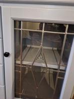 Blauw kastje, Huis en Inrichting, Ophalen, Gebruikt, 25 tot 50 cm, 100 tot 150 cm