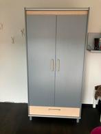 Slaapkamer voor kinderen in grijs en houtkleur, Huis en Inrichting, Slaapkamer | Complete slaapkamers, Ophalen, Gebruikt, Eenpersoons