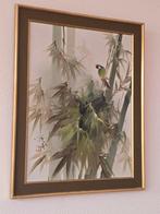 Groot Schilderij,  68x55 cm , Chinees, Chinese, Ophalen of Verzenden