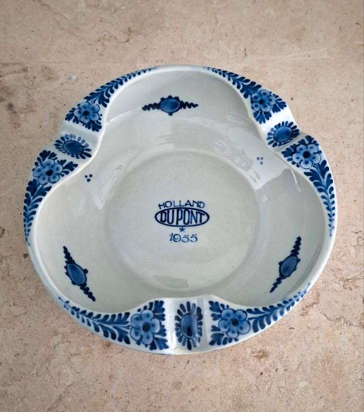 Delfts Blauw Porceleyne Fles Asbak 1955, Antiek en Kunst, Antiek | Keramiek en Aardewerk, Verzenden