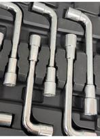 19-Delige NIEUW Haakse L-vormige pijpsleutelset pijpsleutels, Nieuw, Ophalen of Verzenden, H, H