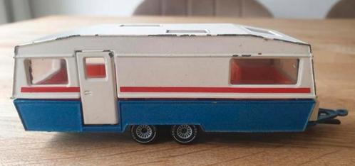 Caravan van SIKU nr.2518 (made in West-Germany), Hobby en Vrije tijd, Modelauto's | 1:43, Gebruikt, Overige typen, SIKU, Ophalen of Verzenden