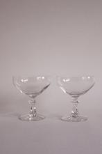 SET VAN 2 VINTAGE CHAMPAGNEGLAZEN, Antiek en Kunst, Antiek | Glas en Kristal, Ophalen of Verzenden
