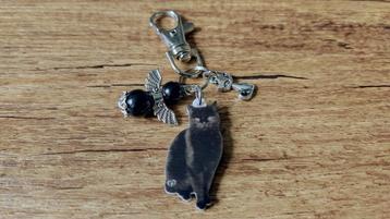 ACTIE -20% Tashanger zwarte Kat Poes beschermengeltje beschikbaar voor biedingen