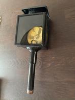 Koetslamp (antiek, rond 1900), Huis en Inrichting, Lampen | Wandlampen, Ophalen of Verzenden, Glas