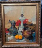 Jan VAN DEN HURK (1917-2002) Stilleven ~1960 olieverf/doek, Antiek en Kunst, Kunst | Schilderijen | Klassiek, Ophalen of Verzenden