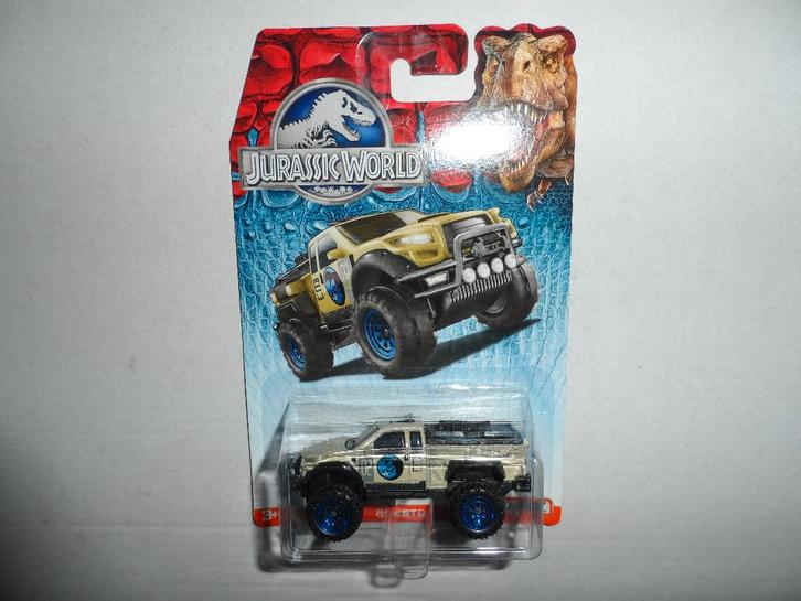 Matchbox Jurassic World - Questor - 1:64, Hobby en Vrije tijd, Modelauto's | Overige schalen, Nieuw, Auto, Ophalen of Verzenden