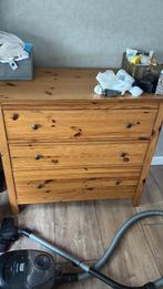 Commode of ladekast, Huis en Inrichting, Kasten | Ladekasten, Ophalen, Gebruikt, Eikenhout, 50 tot 100 cm