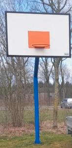 Twee professionele basketbalpalen, Sport en Fitness, Basketbal, Ophalen, Gebruikt, Ring, Bord of Paal
