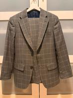 WE x van Gils kostuum - pak maat 44 grijs met krijtstreep, Kleding | Heren, Ophalen of Verzenden, Zo goed als nieuw, Maat 46 (S) of kleiner