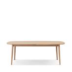 PBJ DESIGNHOUSE UITSCHUIFBARE EETTAFEL BOW, Huis en Inrichting, Tafels | Eettafels, Ophalen, Scandinavish, Eikenhout, 50 tot 100 cm