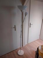 vloerlamp met apart leeslampje, Metaal, 150 tot 200 cm, Gebruikt, Ikea