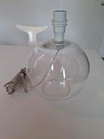 Lampenvoet tafellamp bol glas, Minder dan 50 cm, Glas, Ophalen of Verzenden, Zo goed als nieuw