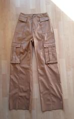 Beige broek van PMU leer van Missguided mt 38, Maat 38/40 (M), Verzenden, Beige, Missguided