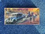 88 mm Gun & Tractor - tank 1:76 - (modelnummer 2303-2), Ophalen of Verzenden, 1:50 of kleiner, Tank, Airfix
