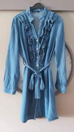 CTN, jurk in jeans, mt 46, Ophalen of Verzenden, Zo goed als nieuw, Maat 46/48 (XL) of groter, Blauw