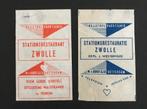 2x  Stationsrestauratie Zwolle   (Overijssel), Ophalen of Verzenden