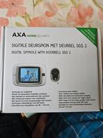 AXA Digitale Deurspion met Deurbel DDS 2, Ophalen of Verzenden, Terugspreekfunctie, Nieuw, Draadloos