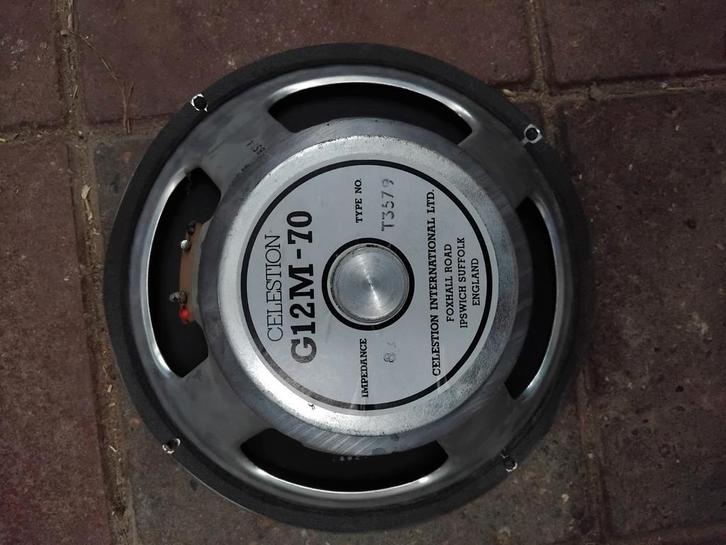 Celestion gitaarspeakers., Muziek en Instrumenten, Versterkers | Bas en Gitaar, Zo goed als nieuw, 100 watt of meer, Ophalen