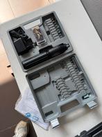 Elektrische slijpmachine set, Ophalen of Verzenden, Zo goed als nieuw