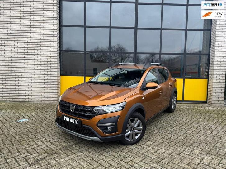 Dacia Sandero Stepway 90PK Comfort Automaat, Full Led, Auto's, Dacia, Bedrijf, Te koop, Sandero Stepway, ABS, Airbags, Airconditioning
