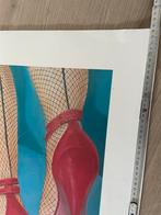KAZUO ART Poster - Naaldhakken & Mickey Mouse, Antiek en Kunst, Ophalen