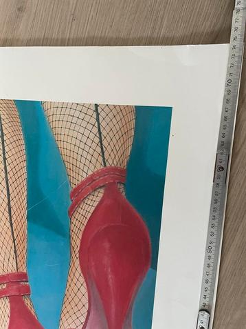 KAZUO ART Poster - Naaldhakken & Mickey Mouse beschikbaar voor biedingen