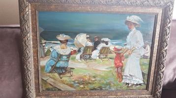 Strandtafereel van William A. Clark beschikbaar voor biedingen