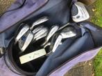 golfset met tas en kar, Sport en Fitness, Golf, Ophalen, Gebruikt, Set, Overige merken