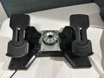 Logitech Pro Flight Rudder pedals voor flight simulator, Computers en Software, Joysticks, Verzenden, Zo goed als nieuw, Logitech G Saitek
