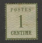 1870 1c 1870 1-cm ALSACE-LORRAINE Duitse bezetting, Ophalen of Verzenden